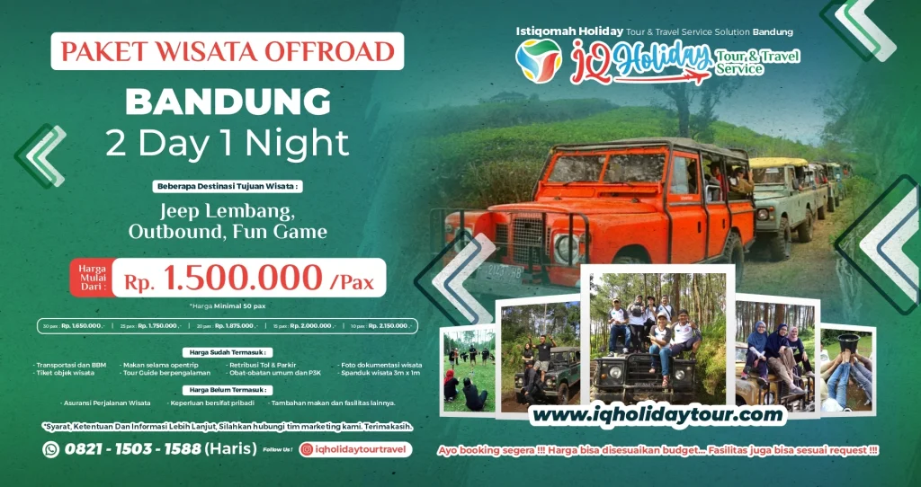 Paket Offroad & Outbound Bandung 2 Hari 1 Malam