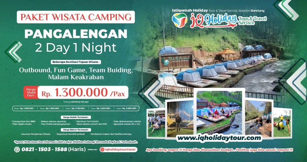 Paket Camping & Outbound Pangalengan 2 Hari 1 Malam