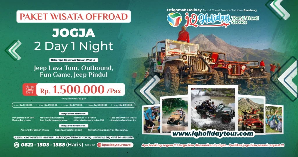 Paket Offroad & Outbound Jogja 2D1N