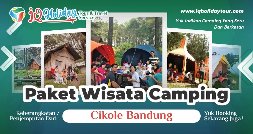 paket wisata camping Cikole