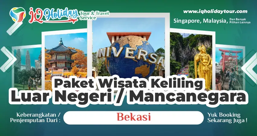 paket wisata luar negeri Bekasi